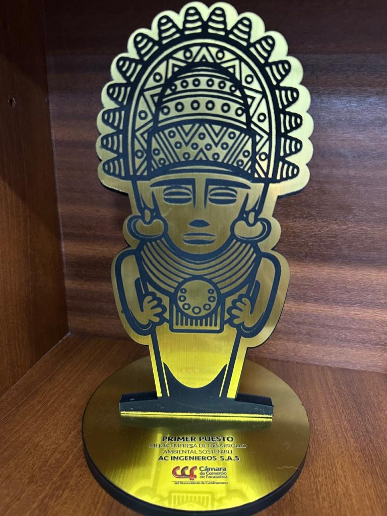 Premio Muisca Dorado 2024 otorgado a AC Ingenieros S.A.S.